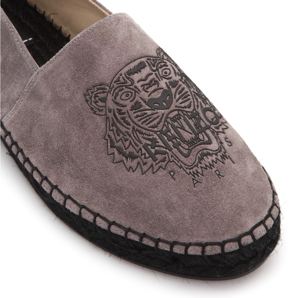 Kenzo Paris Suede Tiger Espadrilles